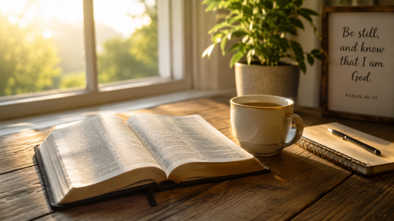Morning bible reading