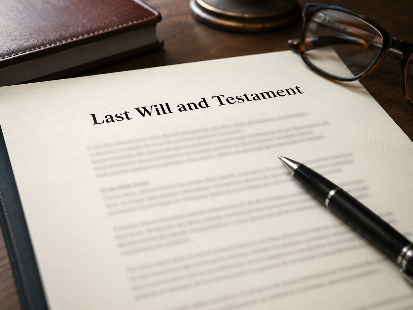 Last will and testament